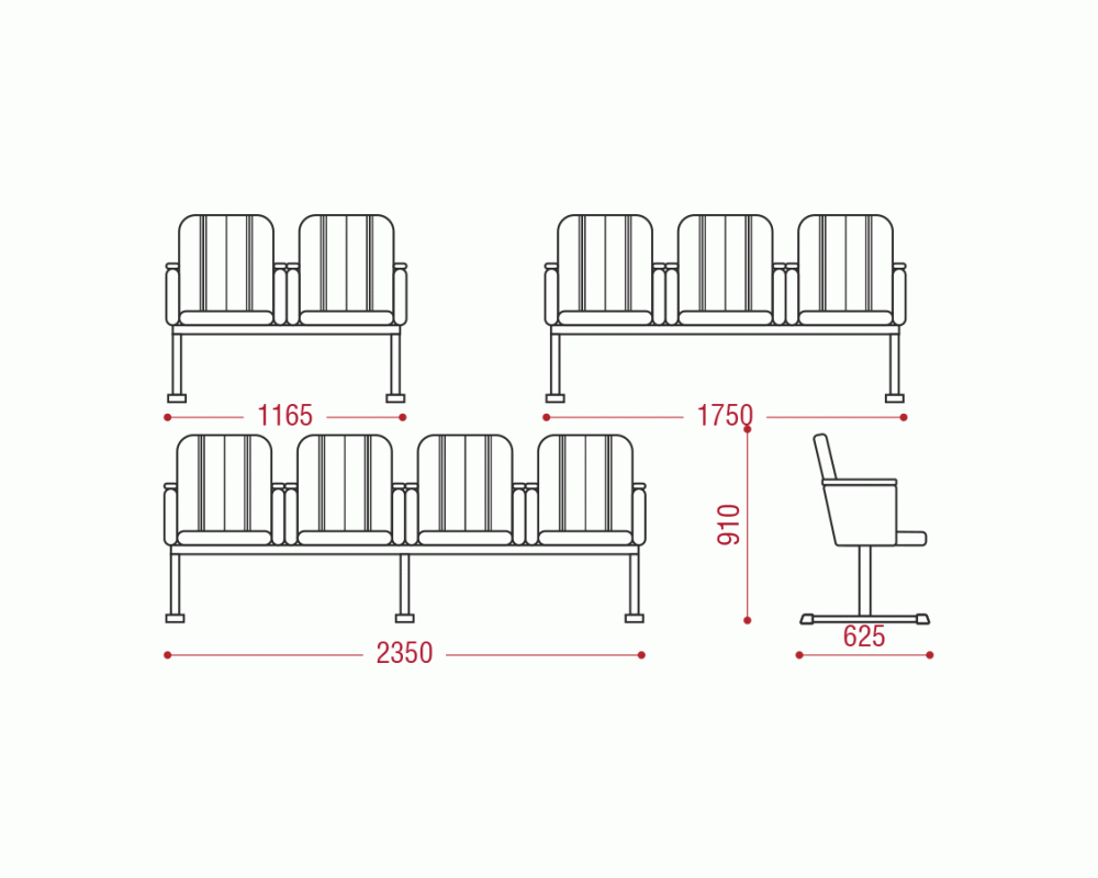 Многоместная секция CRYSTAL
