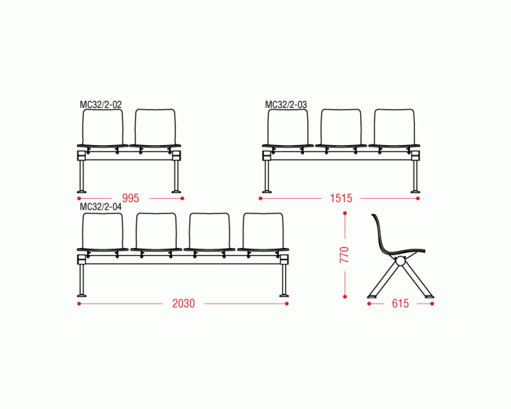 Многоместная секция Вектор PL МС31/2