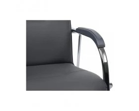 Стул Самба с пластиковыми подлокотниками SMB-03H Хром гальв. images