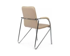 Стул Самба с пластиковыми подлокотниками SMB-03H Хром гальв. images