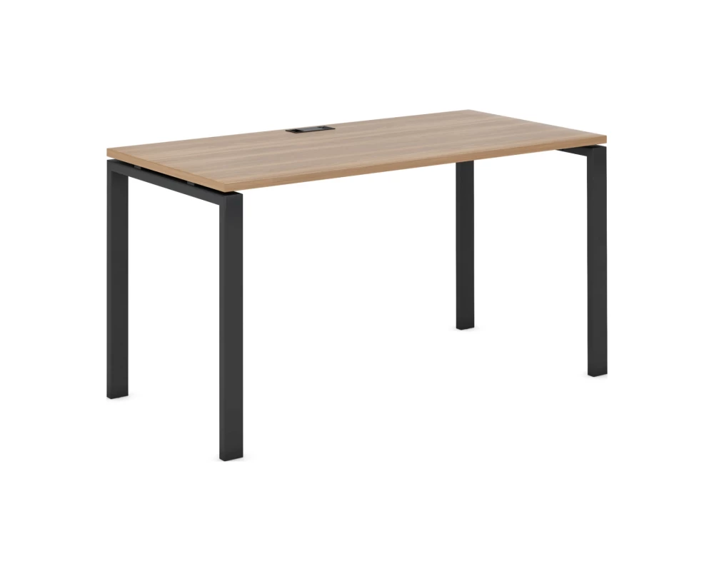 Стол письменный на П образном м/к 60х30 1400x600x750 Evolution Дуб честерфилд/Антрацит