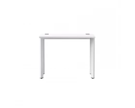 Стол прямой на металлокаркасе 980х670х755 мм опоры 45гр Everprof EVO Белый/Белый images
