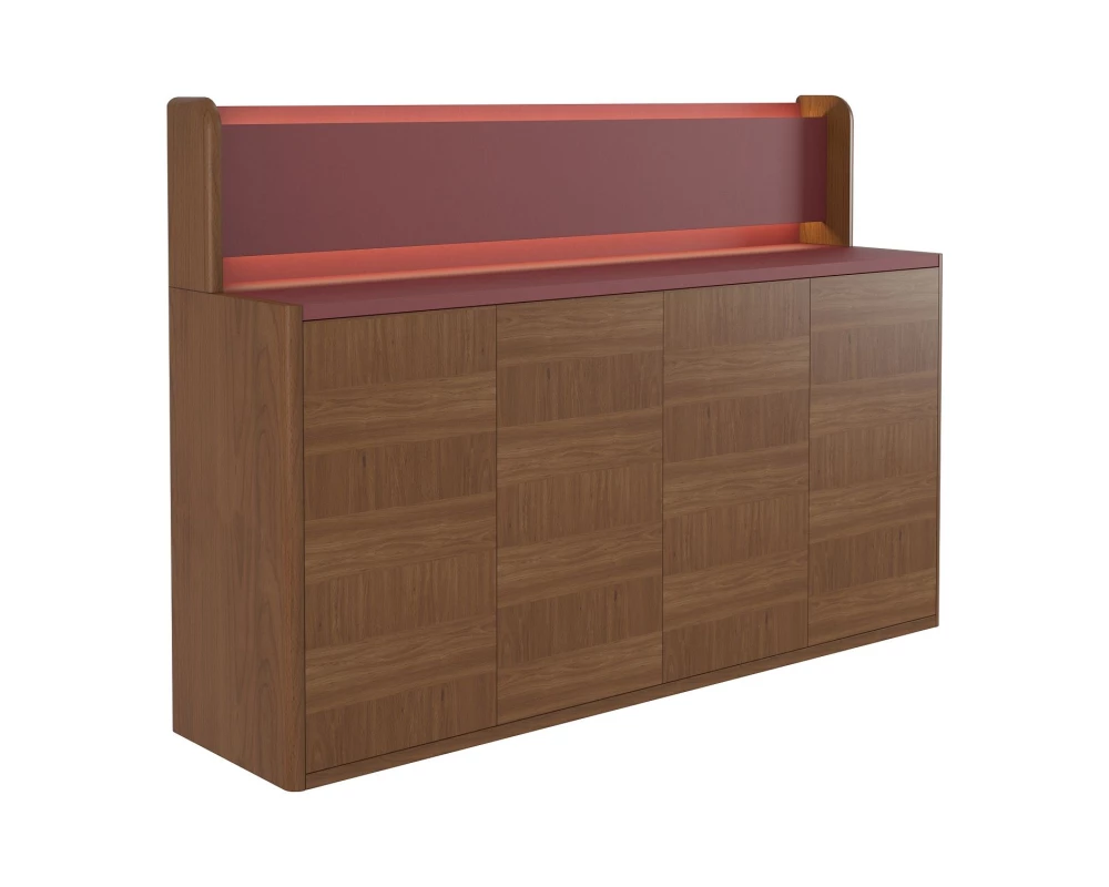 Греденция экокожа 1920х500х1340 Artdeco