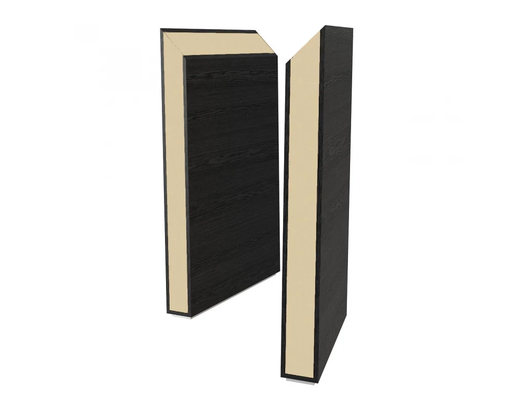 Боковина шкафа с декоративной вставкой 80 мм матовая 80х450х1410 Belesa