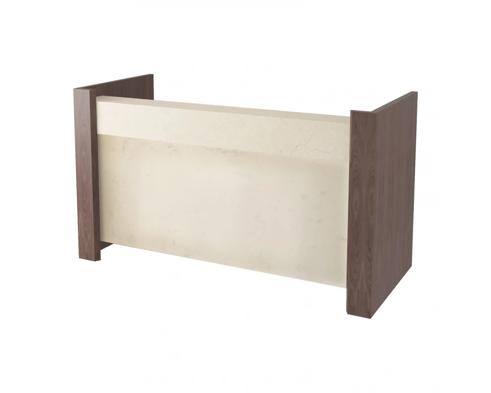 Стойка ресепшн полуглянцевая/лакированная 2000х900х1180 Freeport