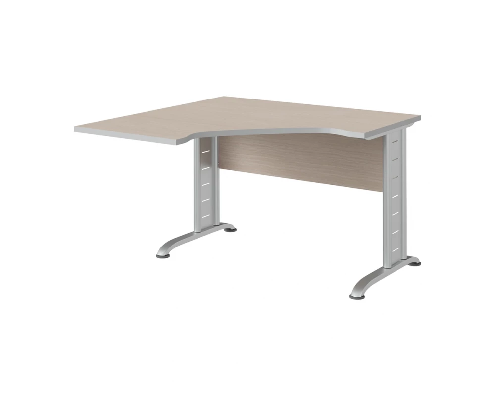 Рабочая станция левая 120 Metal Swift Дуб Шамони светлый