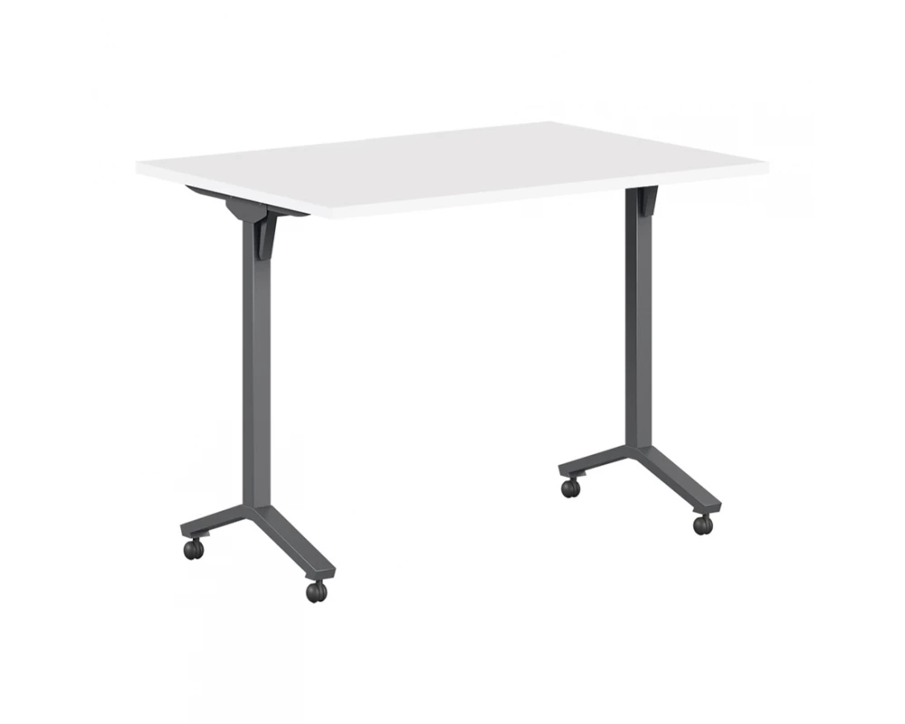 Стол мобильный складной 120 Trend Metal Белый