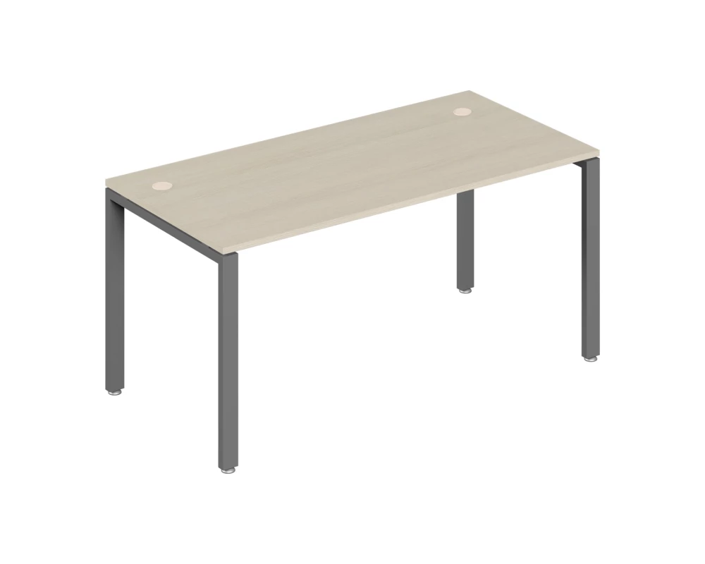 Стол письменный на металлоопорах 160x60x75 Trend Metal Дуб феррара