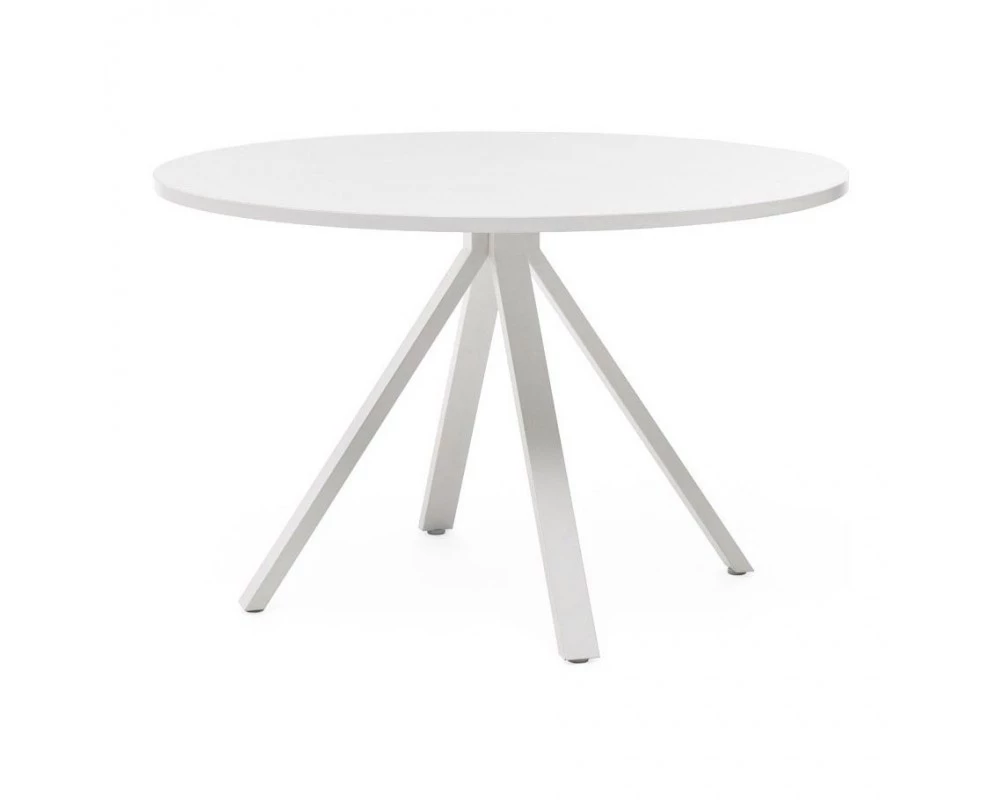 Стол для переговоров D120 120x76 Astro Белый/Белый