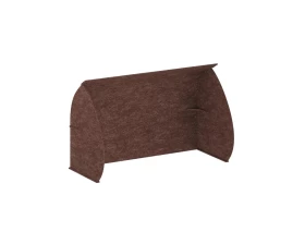 Кабина настольная скругленная на стол VE.KB2-1580.7 1580x700x1000 AcustiX images