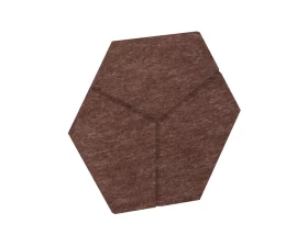 Настенная панель шестигранная (3 луча) VE.NP-6G3L-100 200x173x12 AcustiX images