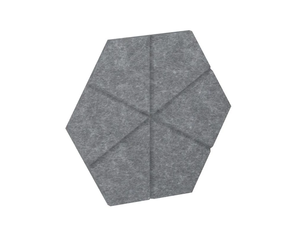 Настенная панель шестигранная (6 лучей) VE.NP-6G6L-200 400x346x12 AcustiX