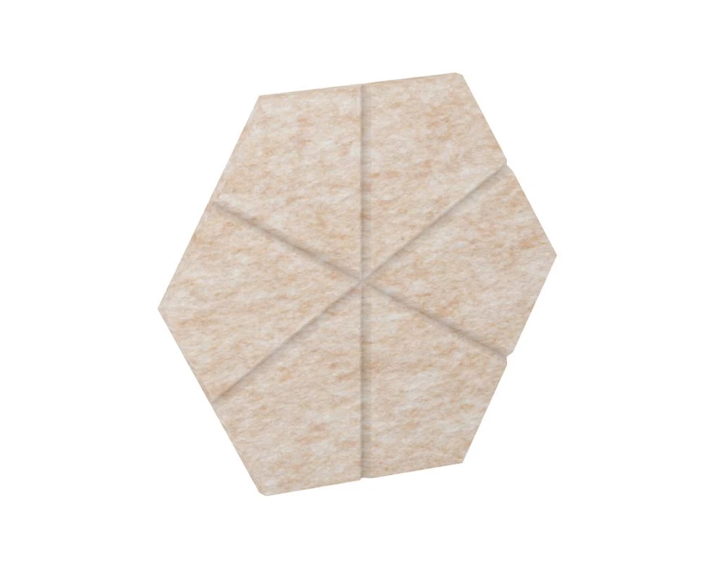 Настенная панель шестигранная (6 лучей) VE.NP-6G6L-200 400x346x12 AcustiX