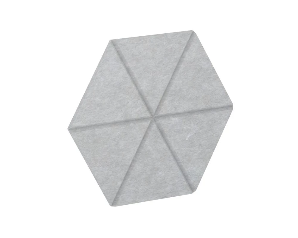 Настенная панель шестигранная (6 лучей) VE.NP-6G6LU-200 400x346x12 AcustiX