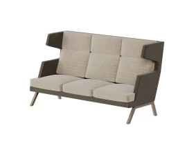 Диван трехместный высокий Aldo images