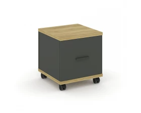Тумба мобильная 1 распаш. фасад CN.TUM-007 A 420x420x448 Concept images
