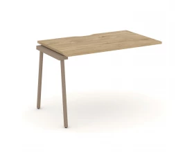 Наборный элемент рабочей станциии с вырезом на плоскоовальной трубе 118x73x75 Estetica images