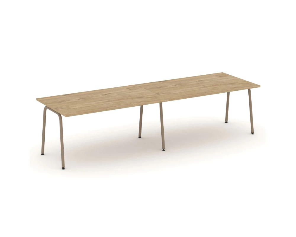 Стол переговорный на круглой трубе 316x98x75 Estetica