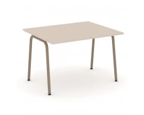 Стол переговорный на круглой трубе 118x98x75 Estetica images