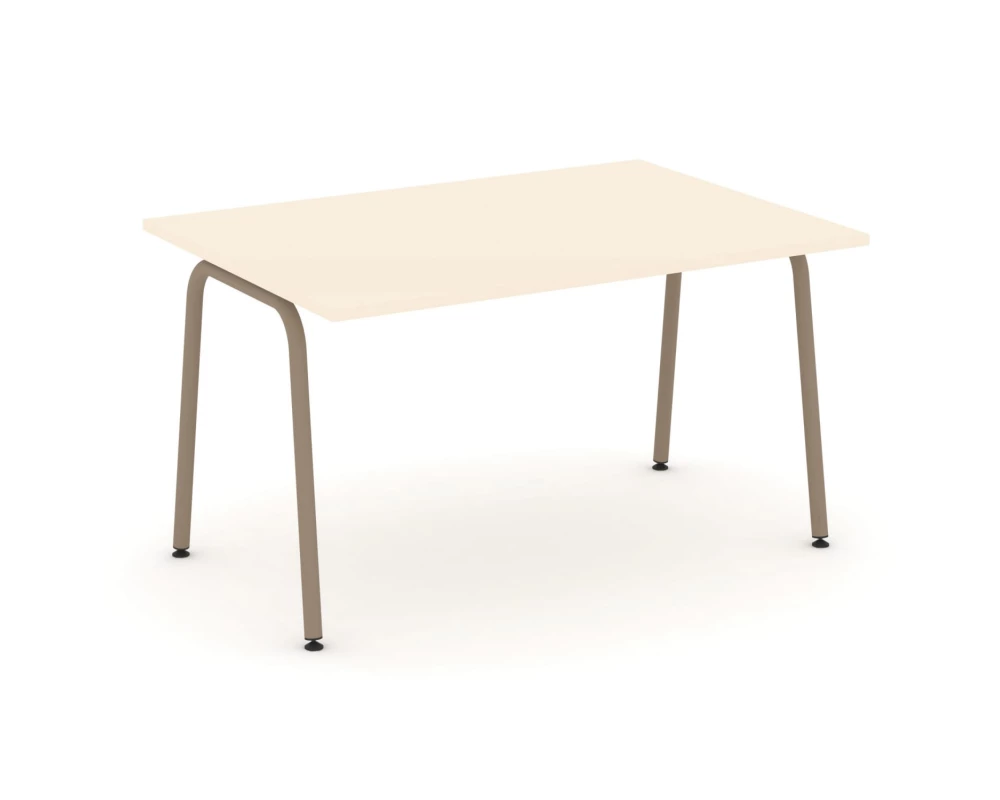 Стол переговорный на круглой трубе 138x98x75 Estetica