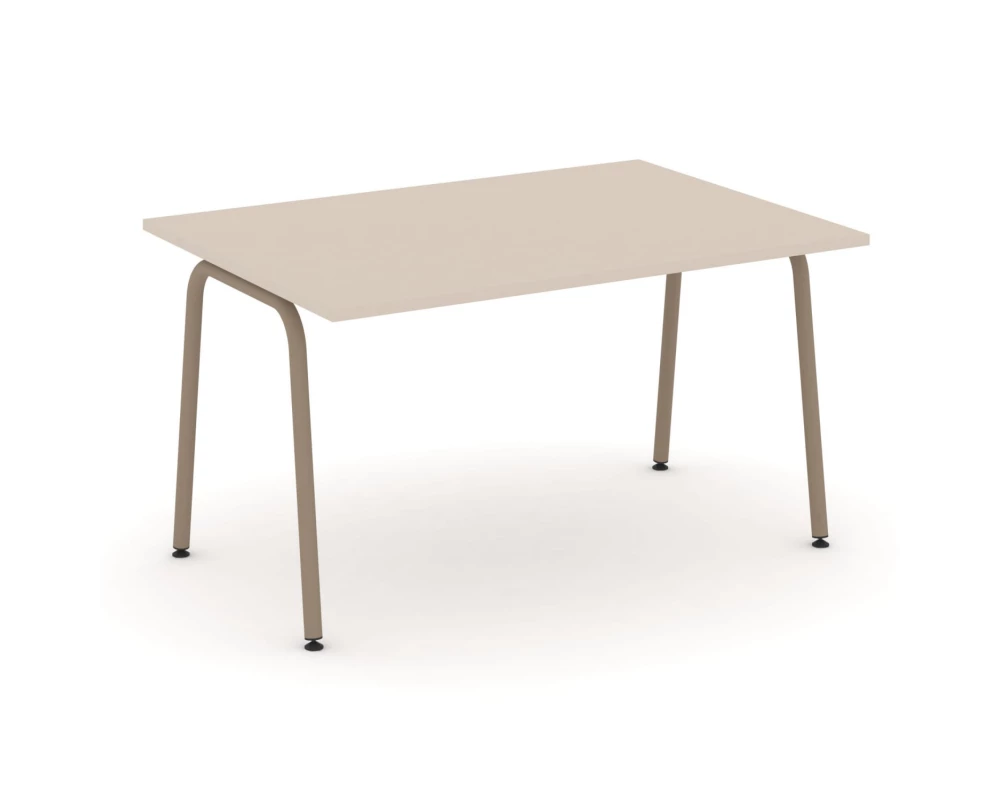 Стол переговорный на круглой трубе 138x98x75 Estetica