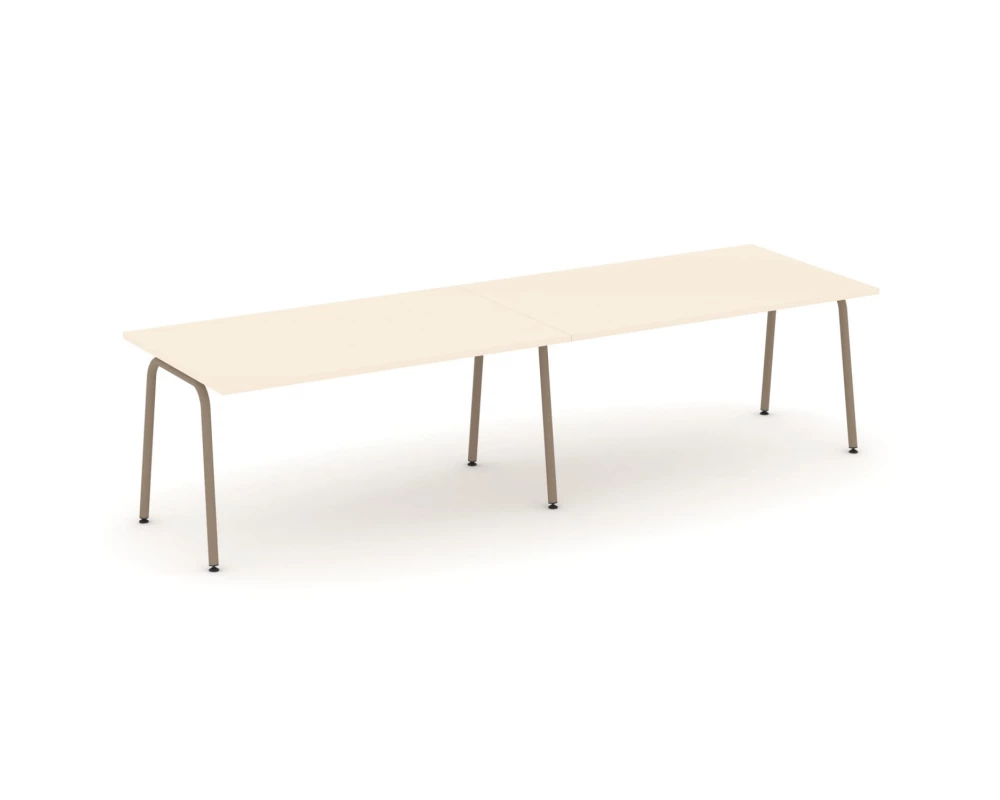 Стол переговорный на круглой трубе 316x98x75 Estetica