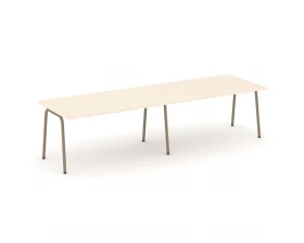 Стол переговорный на круглой трубе 316x98x75 Estetica images