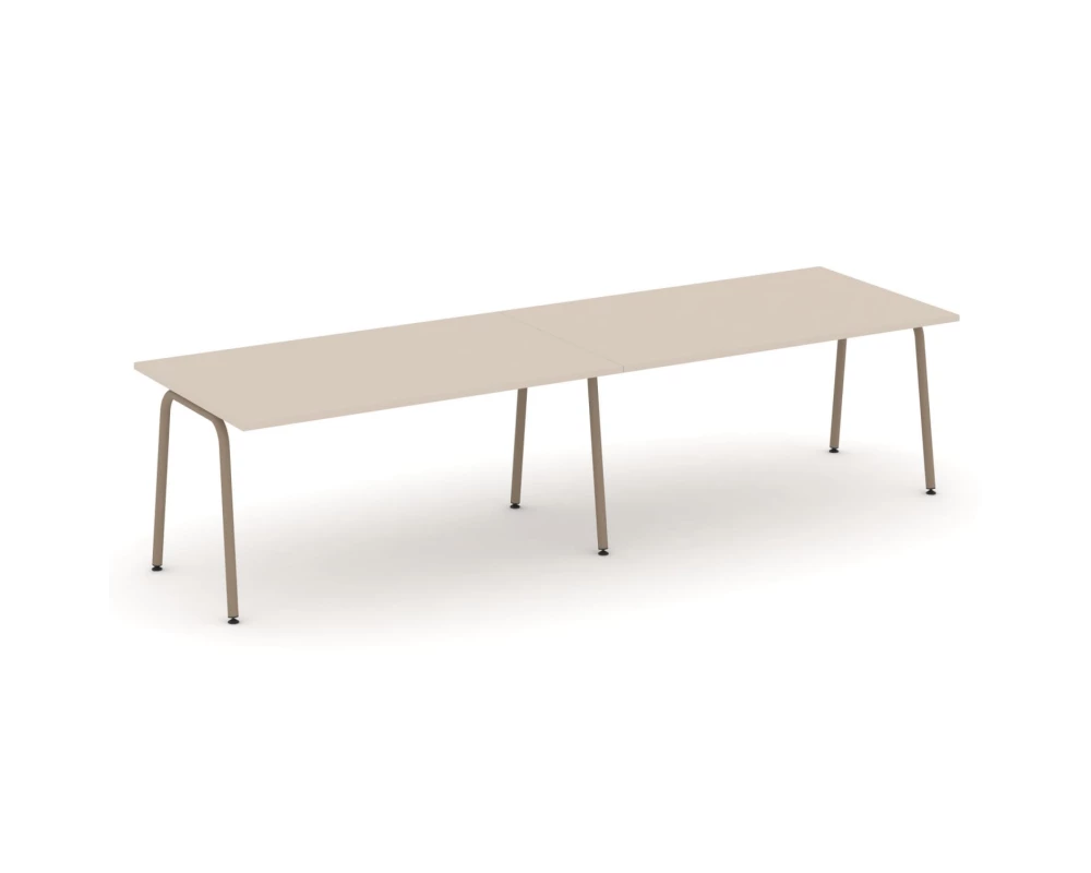 Стол переговорный на круглой трубе 316x98x75 Estetica