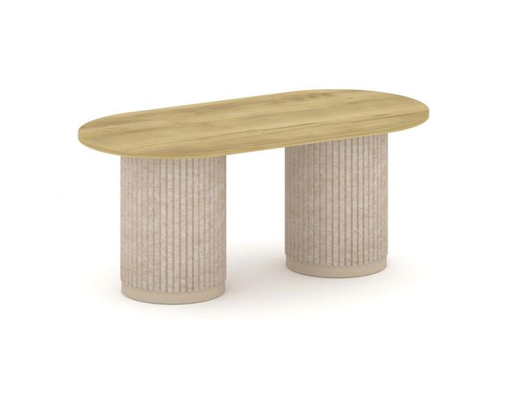 Стол переговорный овальный PR.C.SPRG-006.D 1800х900х750 Felto