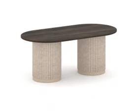 Стол переговорный овальный PR.C.SPRG-006.D 1800х900х750 Felto images