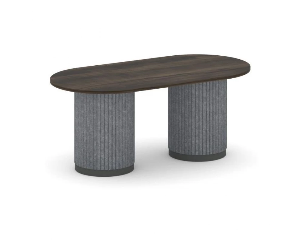 Стол переговорный овальный PR.C.SPRG-006.D 1800х900х750 Felto