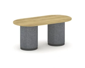 Стол переговорный овальный PR.C.SPRG-006.D 1800х900х750 Felto images