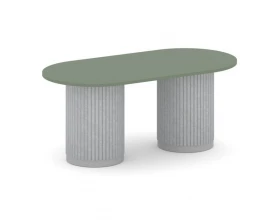 Стол переговорный овальный PR.C.SPRG-006.D 1800х900х750 Felto images