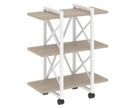 Стеллаж на колесных опорах - 3 полки V 800х400х968 Loft images