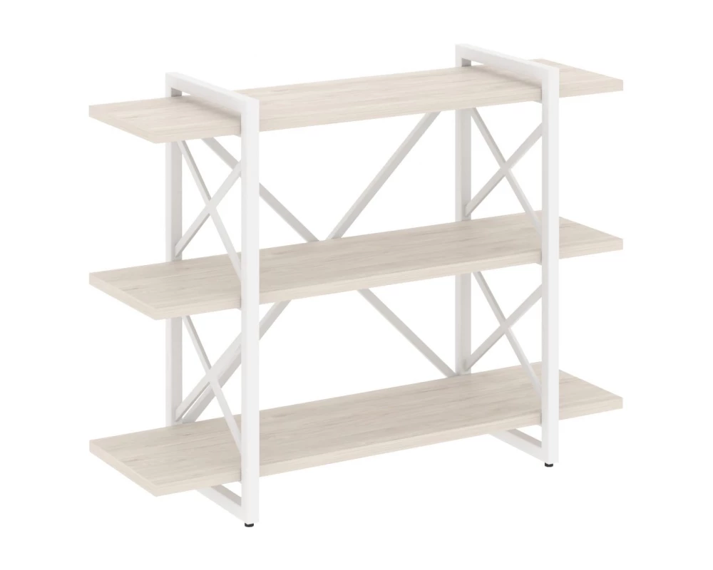 Стеллаж на регулируемых опорах - 3 полки 1200х400х910 Loft