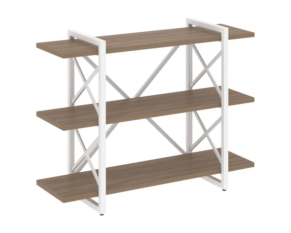 Стеллаж на регулируемых опорах - 3 полки 1200х400х910 Loft