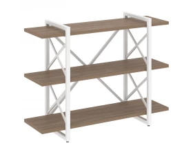 Стеллаж на регулируемых опорах - 3 полки 1200х400х910 Loft images