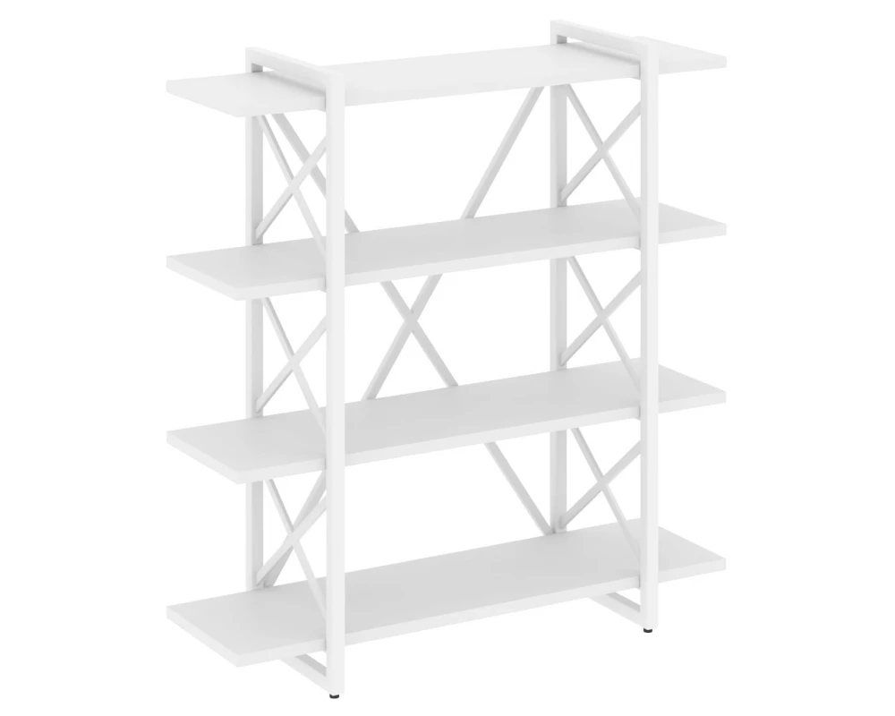 Стеллаж на регулируемых опорах - 4 полки 1200х400х1280 Loft