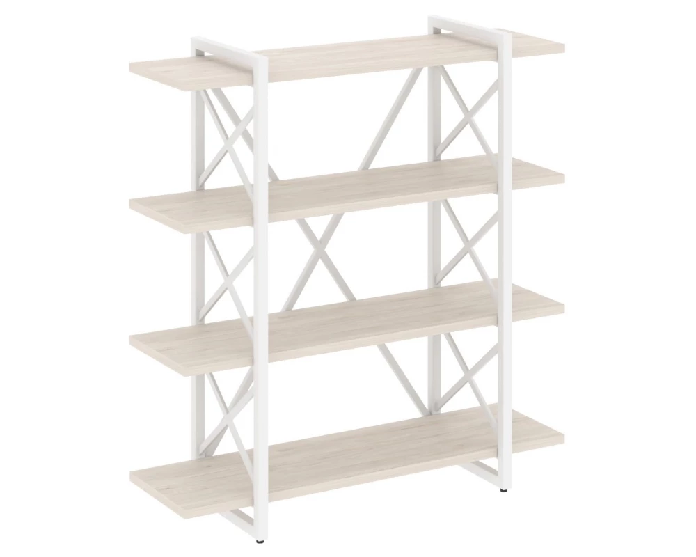 Стеллаж на регулируемых опорах - 4 полки 1200х400х1280 Loft