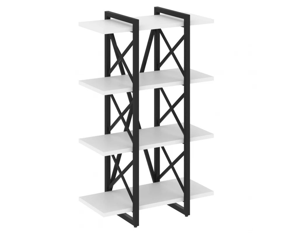 Стеллаж на регулируемых опорах - 4 полки V 800х400х1280 Loft