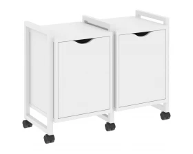 Тумба на колесных опорах наборная. Вариант №2 970х460х767 Loft images