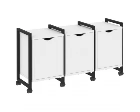 Тумба на колесных опорах наборная. Вариант №5 1440х460х767 Loft images