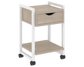 Тумба на колесных опорах с ящиком и полкой 500х460х767 Loft images