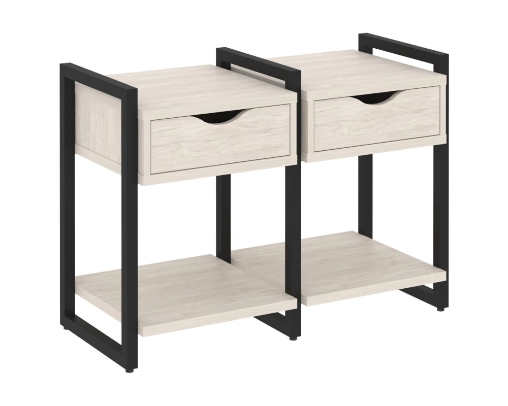 Тумба на регульруемых опорах наборная. Вариант №1 970х460х719 Loft