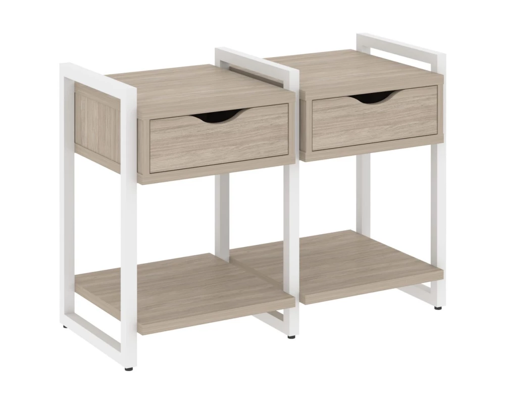 Тумба на регульруемых опорах наборная. Вариант №1 970х460х719 Loft