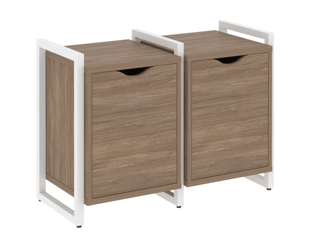 Тумба на регульруемых опорах наборная. Вариант №2 970х460х719 Loft