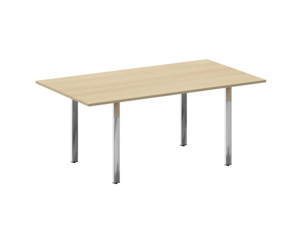 Стол переговорный на П-обр. м/к 1800x1000x750 Metal System Direct