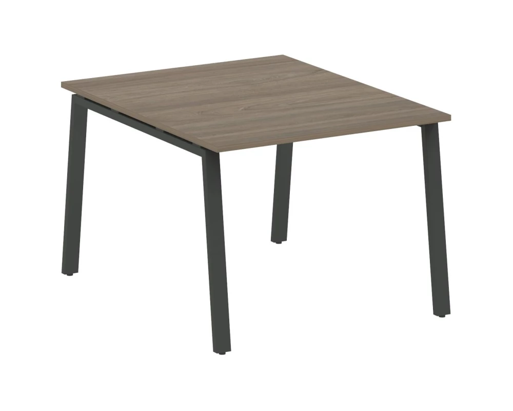 Переговорный стол (1 столешница) на А-образном м/к 100x123,5x75 Metal System