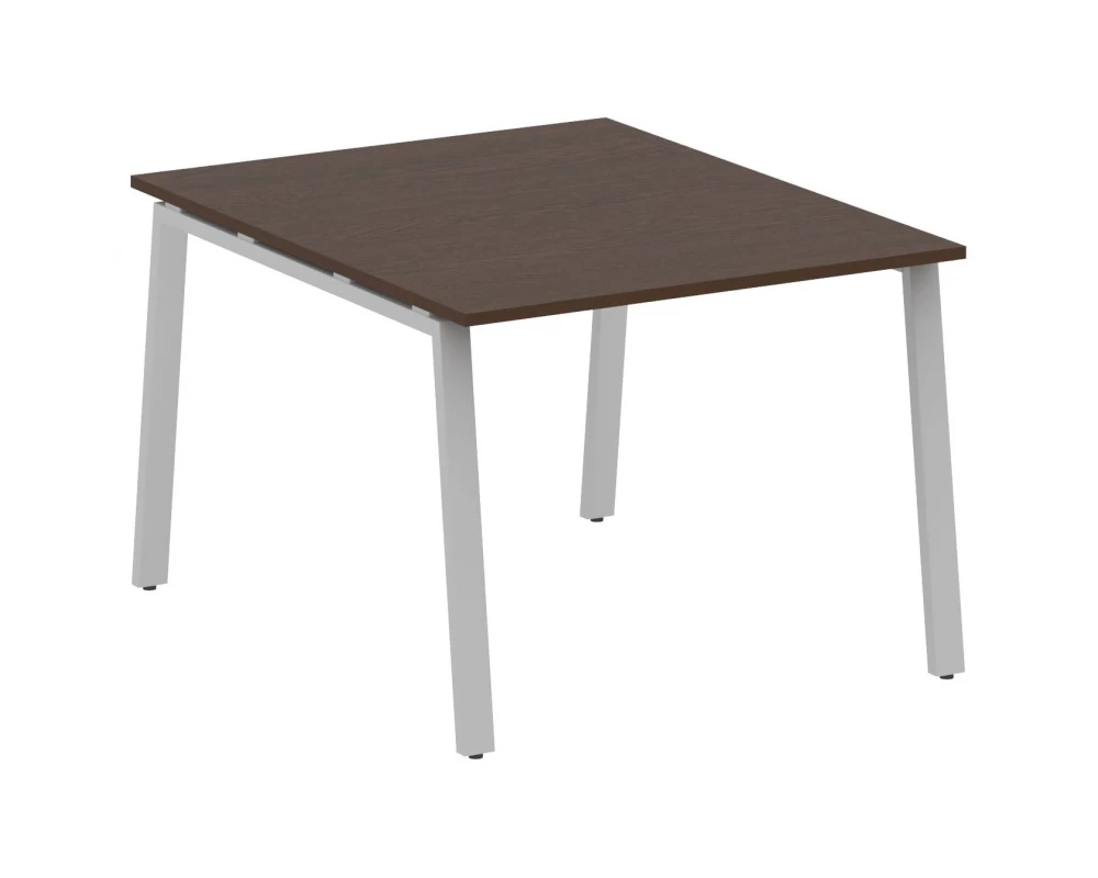Переговорный стол (1 столешница) на А-образном м/к 100x123,5x75 Metal System