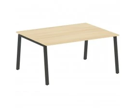 Переговорный стол (1 столешница) на А-образном м/к 160x123,5x75 Metal System images